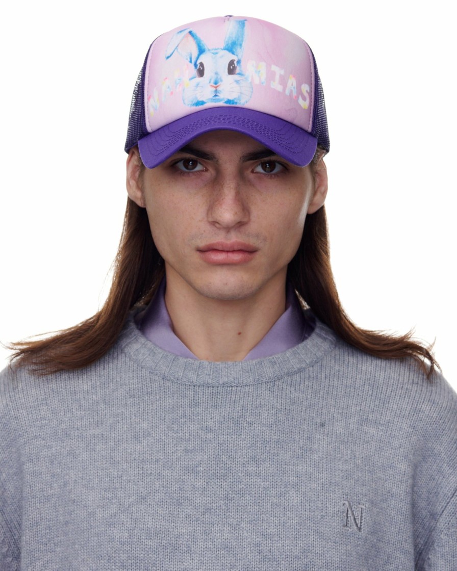 Headwear Nahmias | Bunny Nahmias Foam Trucker Hat