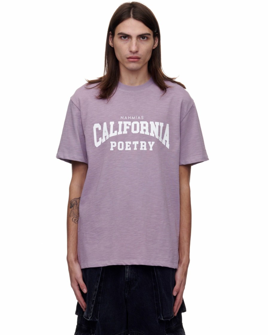 Tops Nahmias | California Poetry Varsity T-Shirt