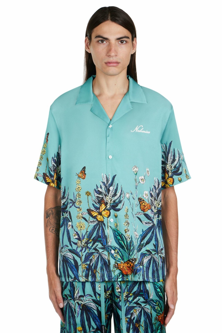 Silk Nahmias | Botanical Silk Shirt