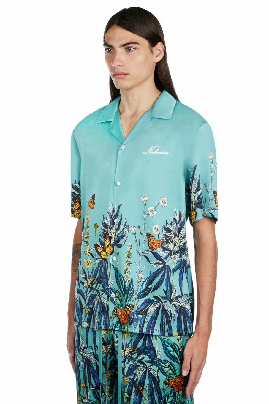 Silk Nahmias | Botanical Silk Shirt