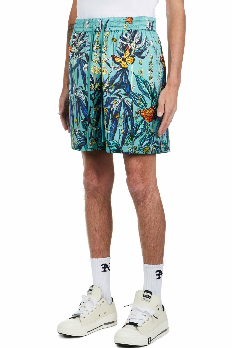 Silk Nahmias | Botanical Silk Shorts