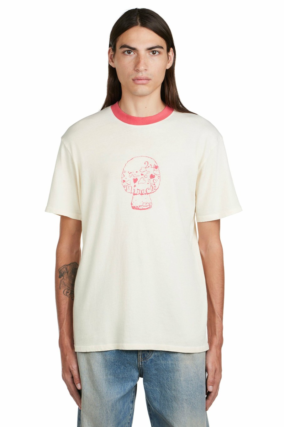 Tops Nahmias | Mushroom Ringer T-Shirt