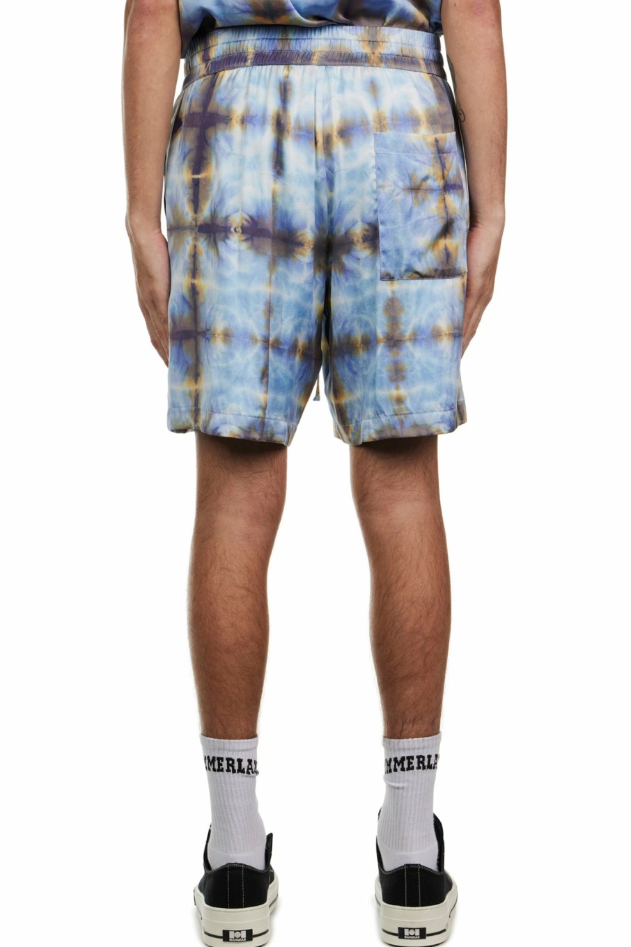 Silk Nahmias | Tye Dye Silk Shorts