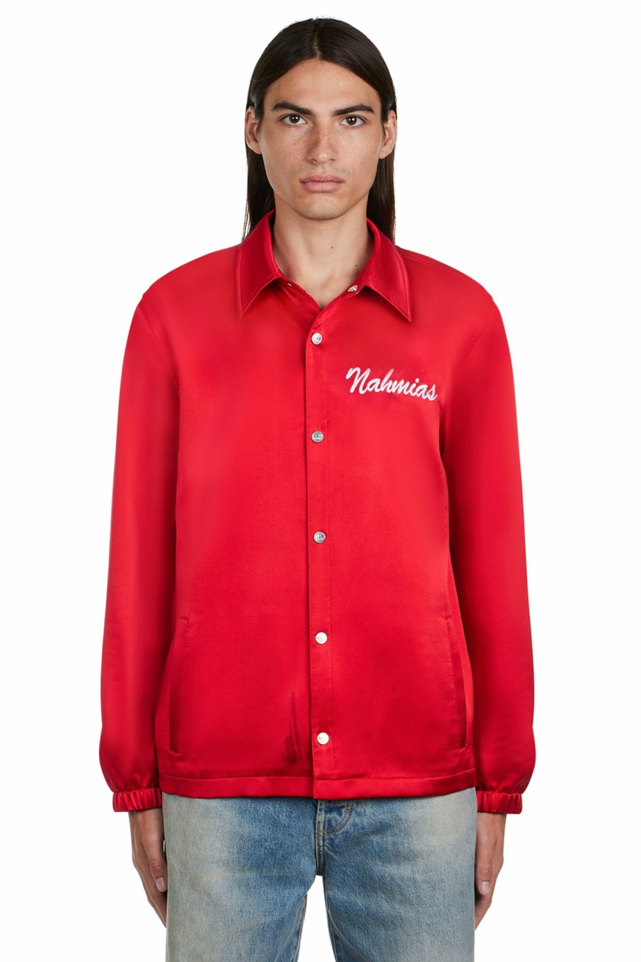 Outerwear Nahmias | Miracle Academy Silk Coach Jacket