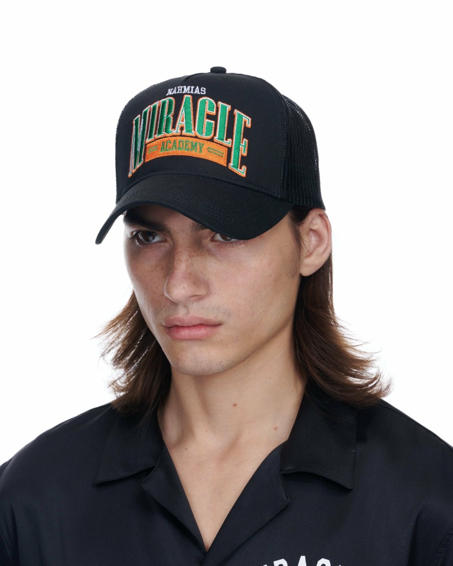 Headwear Nahmias | Miracle Academy Varsity Trucker Hat