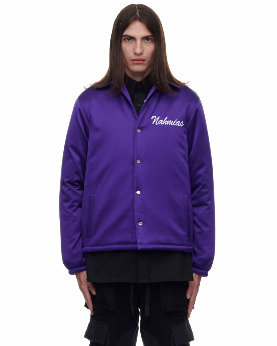 Outerwear Nahmias | Miracle Academy Silk Coach Jacket