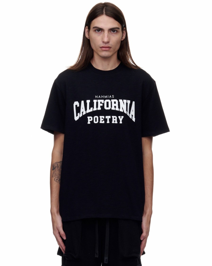 Tops Nahmias | California Poetry Varsity T-Shirt