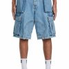 Bottoms Nahmias | Denim Logo Cargo Shorts