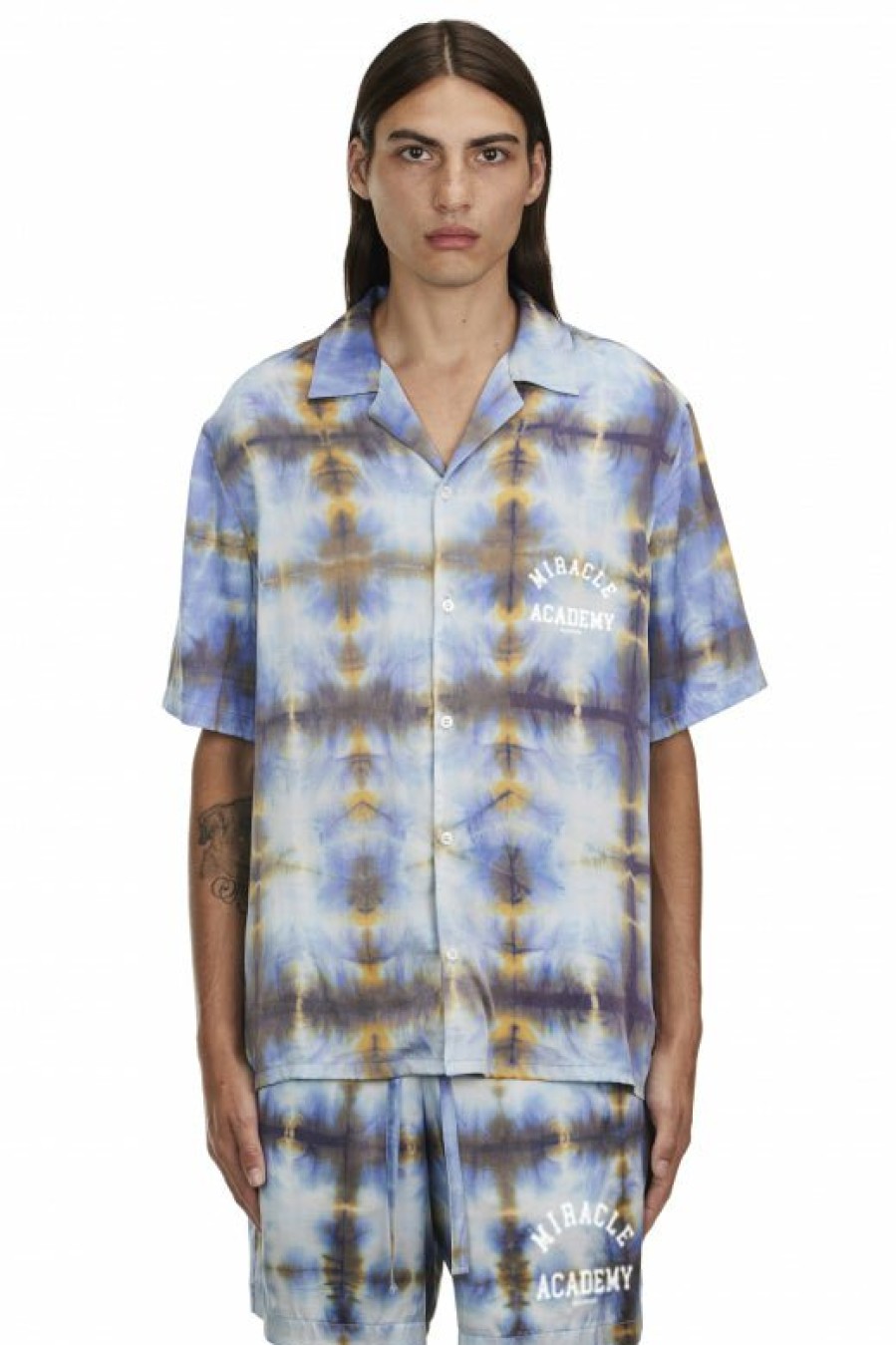 Silk Nahmias | Tye Dye S/S Silk Shirt