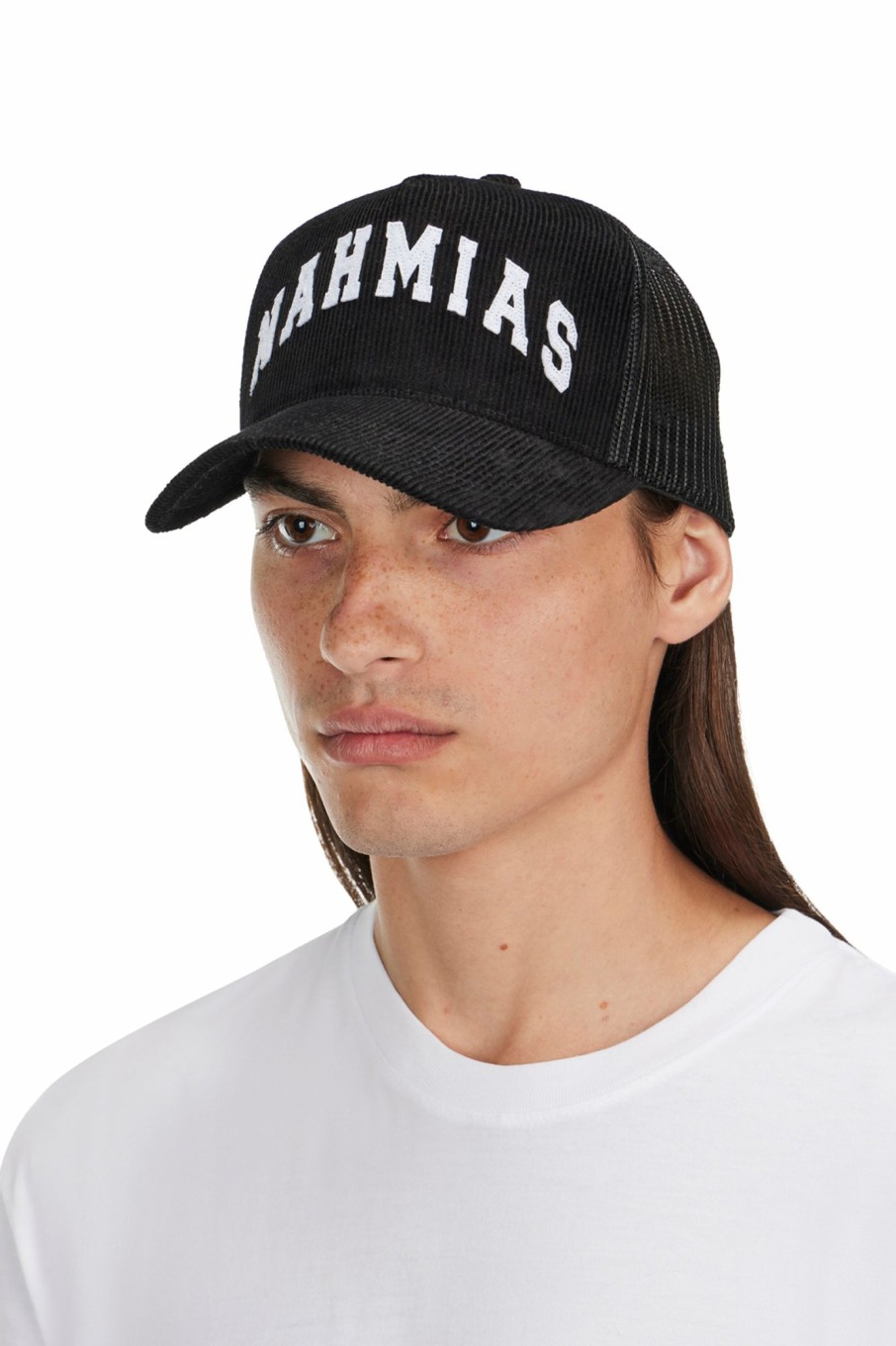 Headwear Nahmias | Nahmias Varsity Corduroy Trucker Hat