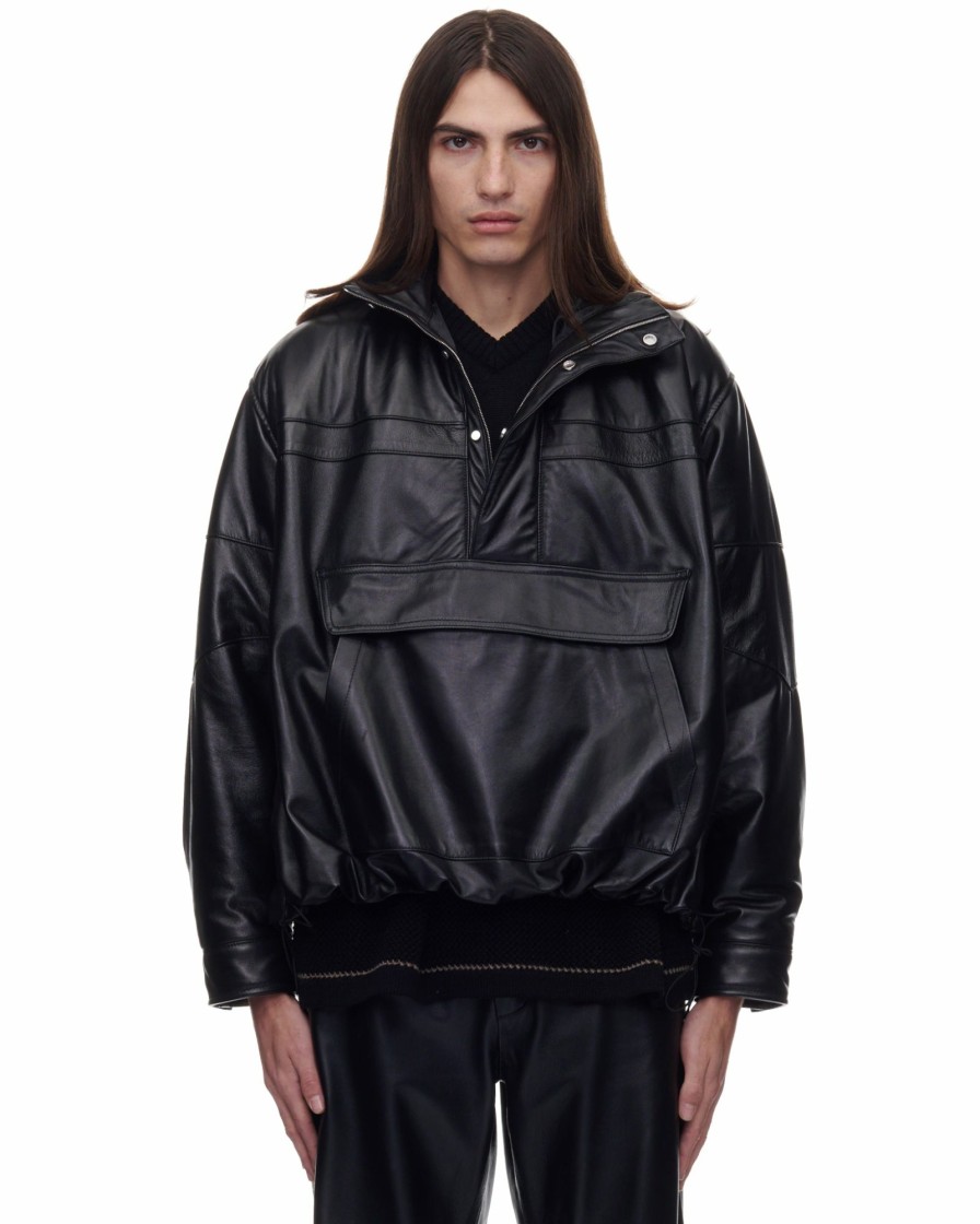 Outerwear Nahmias | Leather Track Pullover