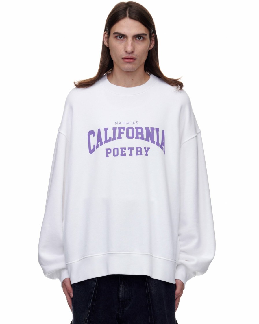 Tops Nahmias | California Poetry Varsity Crewneck